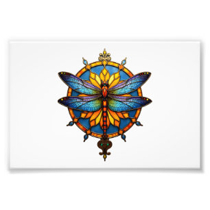 Foto Mandala Libélula Luminosa Geometria Sagrada Espiri