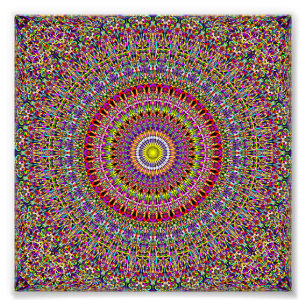 Foto Mandala ornamentado mágica do jardim