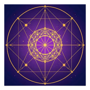 Foto Mandala Sagrado Celestial – Geometria Mística