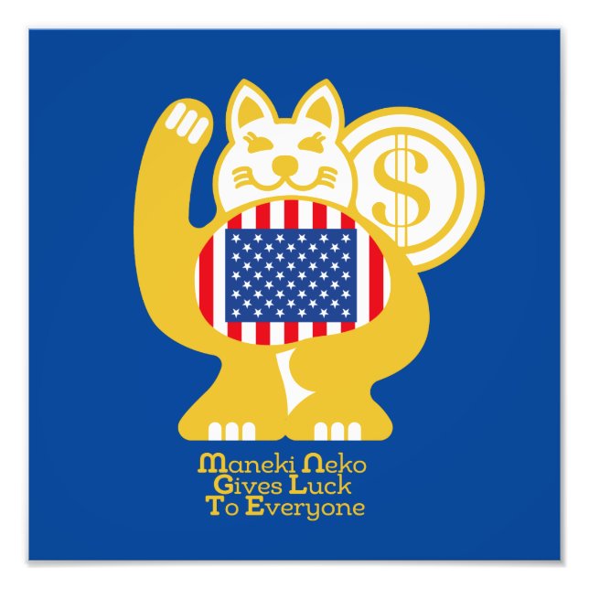 Foto MANEKI NEKO EL GATO DE LA SUERTE / Version EEUU (Frente)