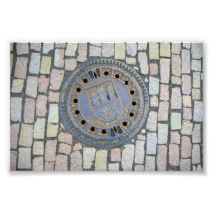 Foto Manhole Cobrir, Castelo de Praga, República Checa