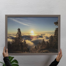 Manitou Incline Sunrise Acima Das Nuvens