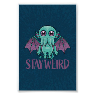 Foto Mantenha-se esquisito, lindo monstro de Cthulhu