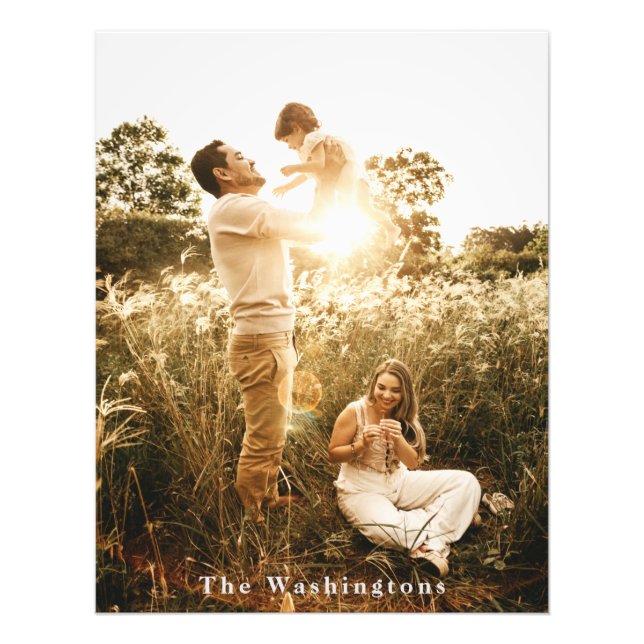 Foto Manutenção Personalizada da Família (Frente)