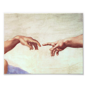 Foto Mãos de Michelangelo