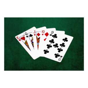 Foto Mãos Poker - Hetero - Rei Para Nove