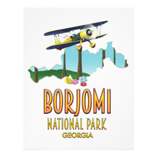 Foto Mapa da Geórgia do Parque Nacional Borjomi