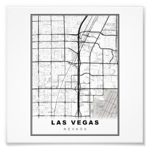 Foto Mapa da Las Vegas Strip