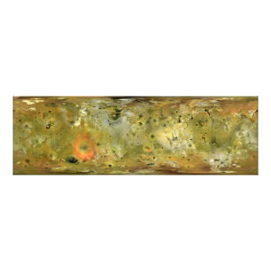 Foto Mapa da lua Lo de Jupiter