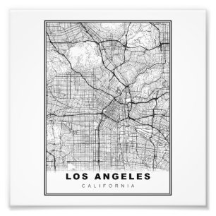 Foto Mapa de Los Angeles