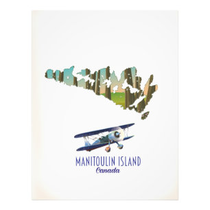 Foto Mapa do Canadá na Ilha Manitoulin