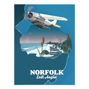Foto Mapa Norfolk East Anglia
