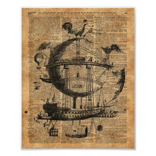 Foto Máquina de Voo Vitoriana Steampunk (Frente)