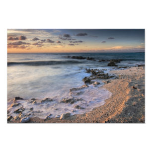 Foto Mar do Caribe, Ilhas Cayman. Ondas quebrando