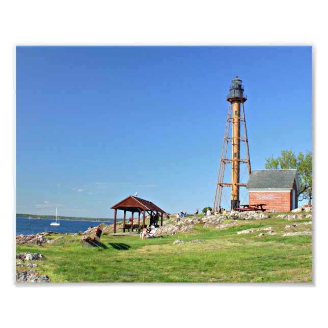 Foto Marblehead Lighthouse, Massachusetts Photo Impress (Frente)