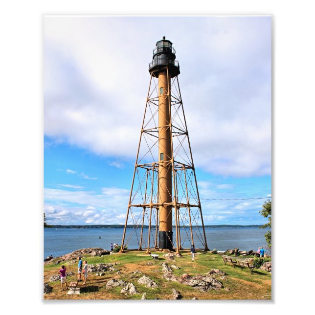 Foto Marblehead Lighthouse, Massachusetts Photo Impress (Frente)