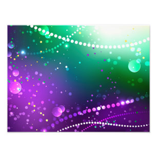 Foto Mardi Gras Festivo Purple Background