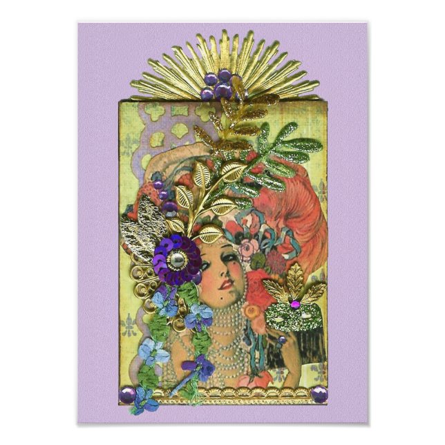 Foto Mardi Gras Frolic Photo Impressão (Frente)