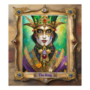 Foto Mardi Gras Realm Retratos - O Rei
