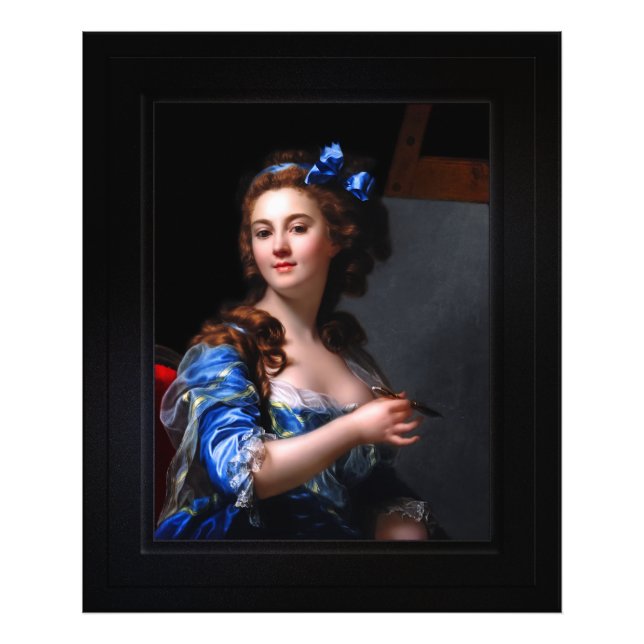 Foto Marie Gabrielle Capet Autorretrato (Frente)