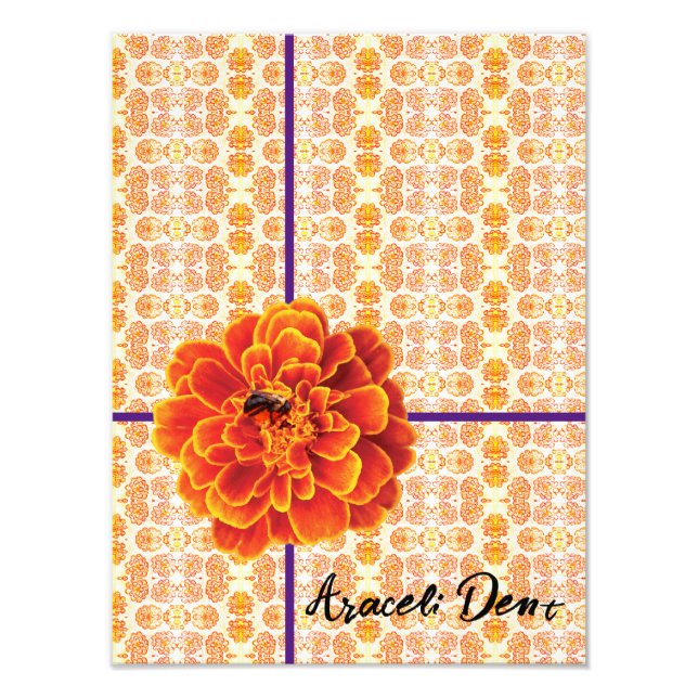 Foto Marigolds e Bee (Frente)