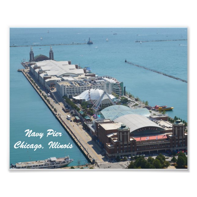 Foto Marinho Pier, Chicago Illinois (Frente)