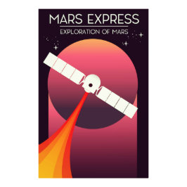 Foto Mars Express - Exploração de Arte Espacial em Mart