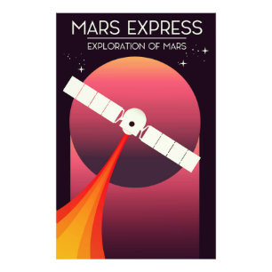 Foto Mars Express - exploração do espaço art. de Mar