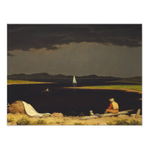 Foto Martin Johnson Heade - Aproximando-se da tempestad