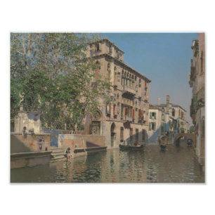 Foto Martin Rico y Ortega - Um Canal em Veneza
