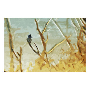 Foto Martinho pescatore cercado no abstrato da borda