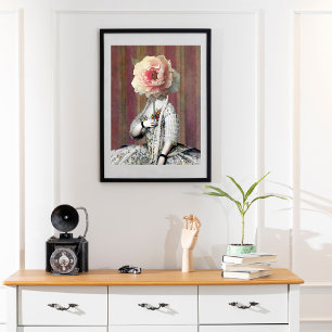 Foto Máscara Floral Na Diva