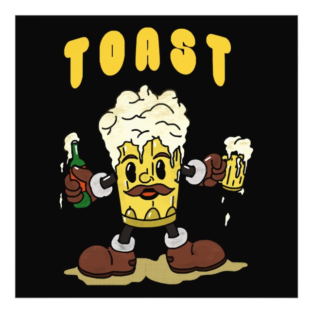 Foto Mascote da Torrada de Cerveja (Frente)