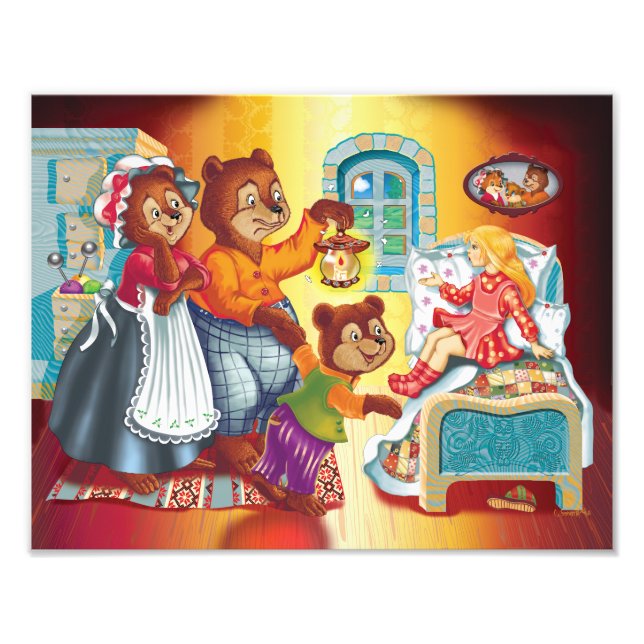 Foto Masha e 3 ursos (Frente)