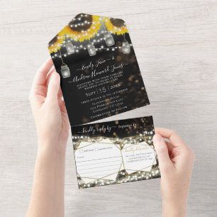 Foto: Mason Jar Sunflower Yellow & Dourado Casamen