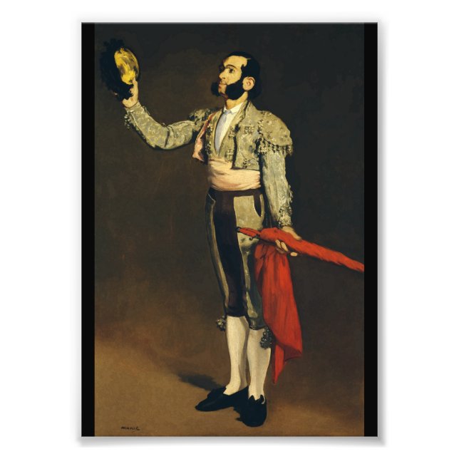 Foto Matador espanhol por Edouard Manet (Frente)