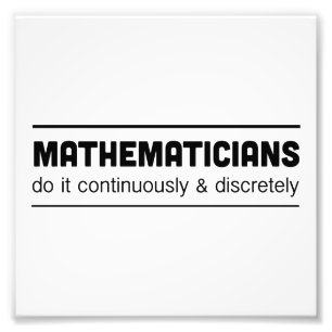 Foto Matemáticos fazem isso