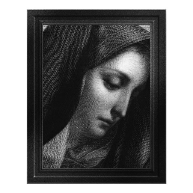 Foto Mater Dolorosa Engrave por Carlo Dolci (Frente)