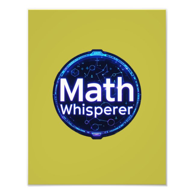 Foto Math Teacher Math Whisperer (Frente)