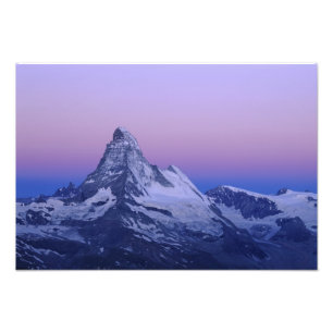 Foto Matterhorn ao amanhecer, Zermatt, Alpes Suíços,
