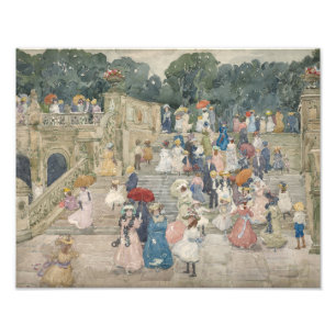 Foto Maurice Prendergast - The Terrace Bridge, Central