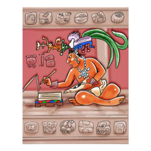 Foto Mayan Scribe