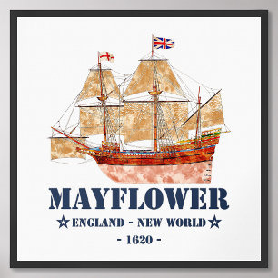 Foto Mayflower Tall Ship - Inglaterra para o Novo Mundo