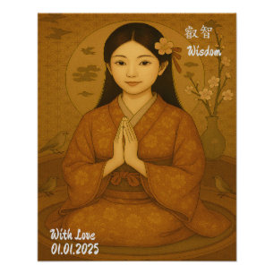 Foto Meditação Zen - Ética Personalizada Arte Mindígena