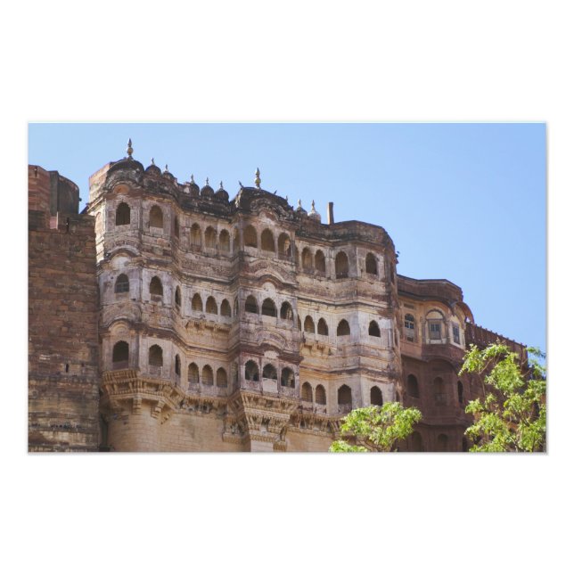 Foto Meherangarh, o Forte Majestoso, Jodhpur, (Frente)