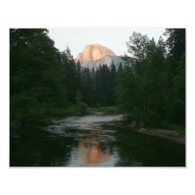 Foto Meia Dome Sunset no Parque Nacional de Yosemite (Frente)