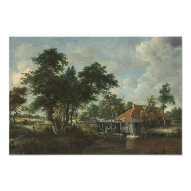 Foto Meindert Hobbema - A Usina (Frente)