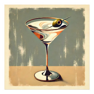 Foto Meio século Moderno 1 Pintura de Martini Olive