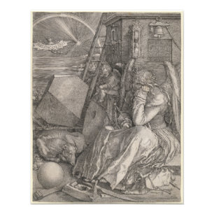 Foto Melancholia I, Engrenagem por Albrecht Durer