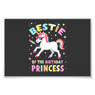 Foto Melhor Amiga da Princesa de Aniversário Menina Dab